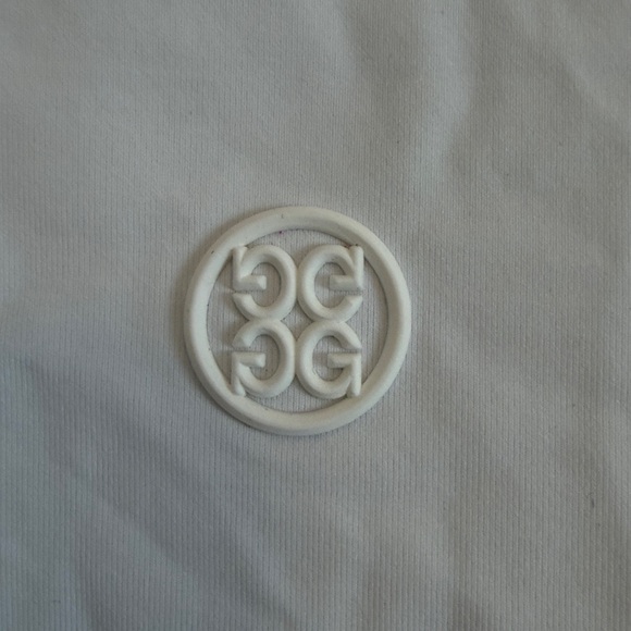 G/FORE Gradient Collar Silky Tech Nylon Sleeveless Polo size small white - Picture 4 of 10